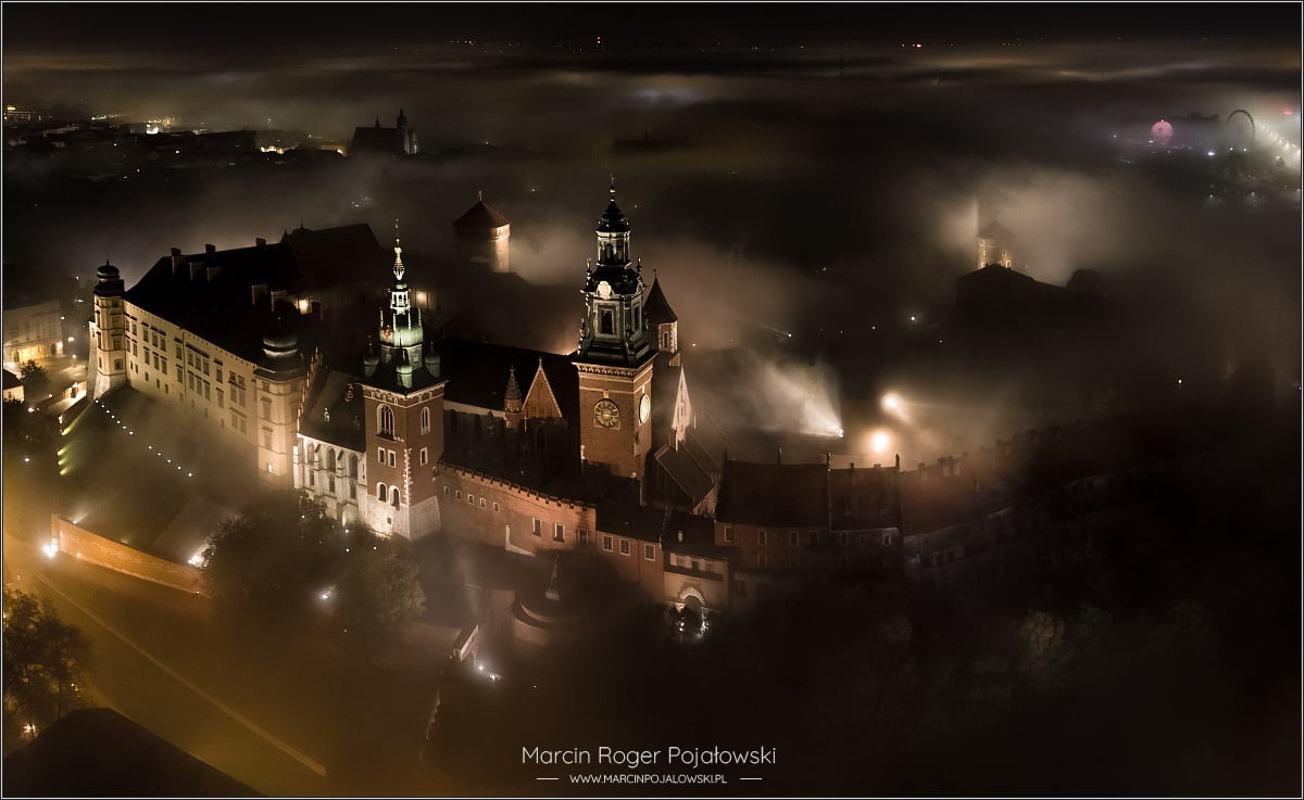 Wawel aerial photos largest gallery on the internet